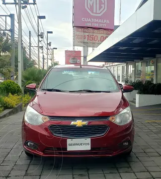Chevrolet Aveo LT usado (2021) color Rojo precio $185,000