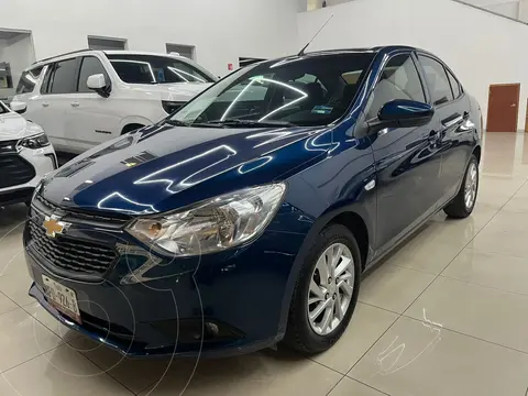 Chevrolet Aveo LT usado (2020) color Azul Acero precio $209,000