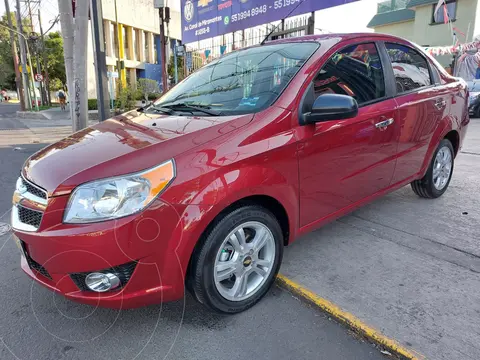 Chevrolet Aveo LTZ usado (2018) color Rojo precio $189,500