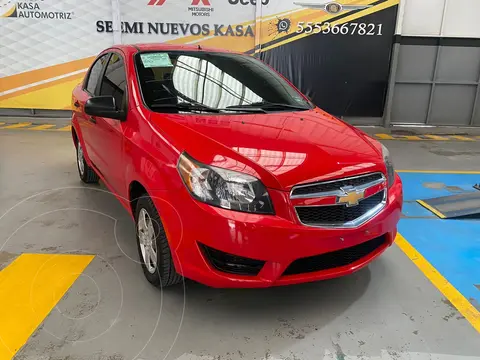 Chevrolet Aveo LS usado (2016) color Rojo precio $155,000