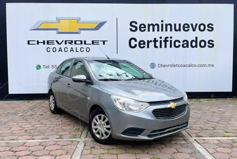Chevrolet Aveo LS usado (2023) color Gris financiado en mensualidades(enganche $72,225 mensualidades desde $4,812)