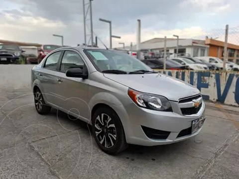 Chevrolet Aveo LT usado (2018) color plateado precio $165,000