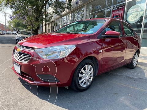Chevrolet Aveo LS Aut usado (2020) color Rojo financiado en mensualidades(enganche $52,250 mensualidades desde $4,283)