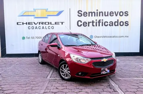 Chevrolet Aveo LT usado (2018) color Rojo precio $175,000