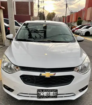 Chevrolet Aveo LT Bolsas de Aire y ABS Aut (Nuevo) usado (2018) color Blanco precio $155,000
