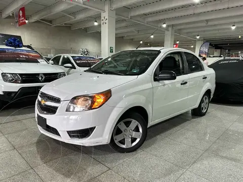 Chevrolet Aveo LS Aut usado (2018) color Blanco financiado en mensualidades(enganche $44,962 mensualidades desde $3,440)