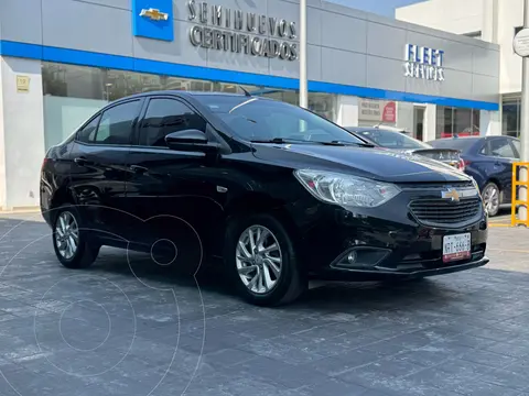 Chevrolet Aveo LT usado (2020) color Negro financiado en mensualidades(enganche $56,175 mensualidades desde $3,743)