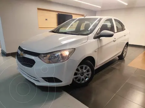 Chevrolet Aveo Paq A usado (2020) color Blanco financiado en mensualidades(enganche $40,700 mensualidades desde $4,711)