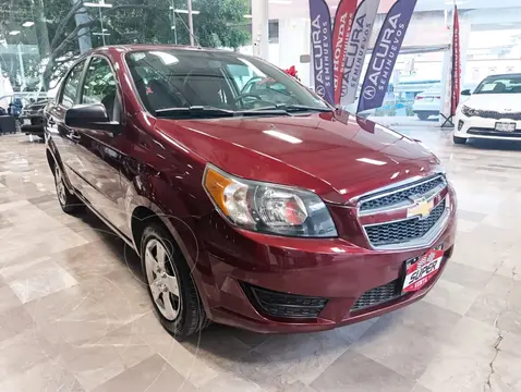 Chevrolet Aveo LS Aut usado (2017) color Rojo precio $155,000