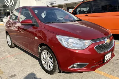 Chevrolet Aveo LTZ (Nuevo) usado (2019) color Rojo Victoria financiado en mensualidades(enganche $49,000 mensualidades desde $6,833)
