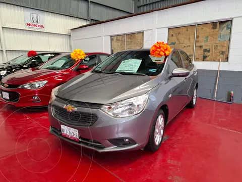 Chevrolet Aveo LT usado (2020) color Gris financiado en mensualidades(enganche $47,400 mensualidades desde $4,300)
