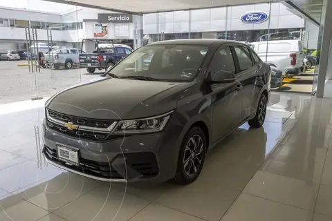 Chevrolet Aveo LT Plus usado (2024) color Gris financiado en mensualidades(enganche $80,035 mensualidades desde $5,995)