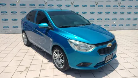 Chevrolet Aveo LT usado (2018) color Azul Marino precio $195,000