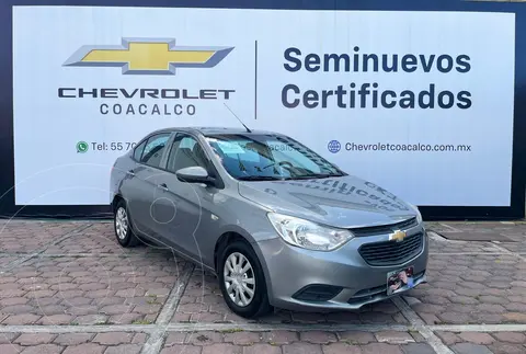 Chevrolet Aveo LS usado (2023) color Gris financiado en mensualidades(enganche $70,620 mensualidades desde $4,705)