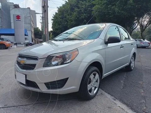 Chevrolet Aveo LS usado (2018) color Plata precio $165,000