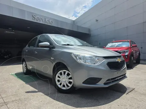 Chevrolet Aveo LS usado (2023) color Gris financiado en mensualidades(enganche $50,160 mensualidades desde $5,772)