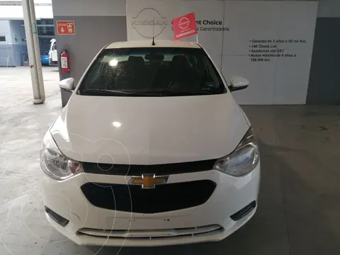 Chevrolet Aveo LS Aut usado (2022) color Blanco financiado en mensualidades(enganche $88,680 mensualidades desde $4,232)