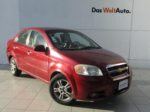 Chevrolet Aveo Paq F usado (2011) color Rojo precio $104,000