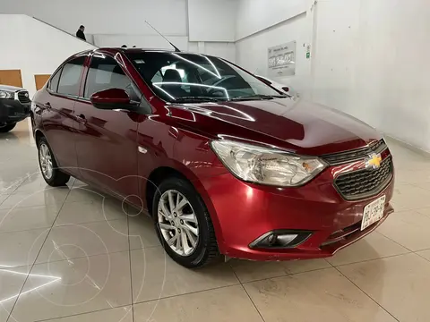 Chevrolet Aveo LT usado (2022) color Rojo Cobrizo precio $209,000