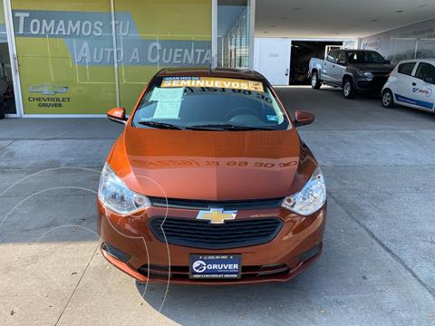 Chevrolet Aveo LS Aa usado (2021) color Cafe precio $260,000