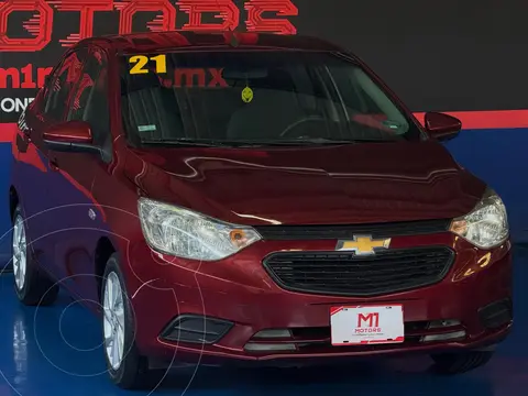Chevrolet Aveo LT Aut usado (2021) color Rojo Cerezo precio $226,000