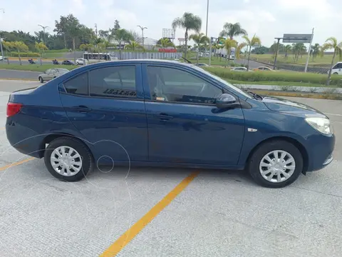 Chevrolet Aveo LS usado (2020) color Azul financiado en mensualidades(enganche $59,500 mensualidades desde $4,425)