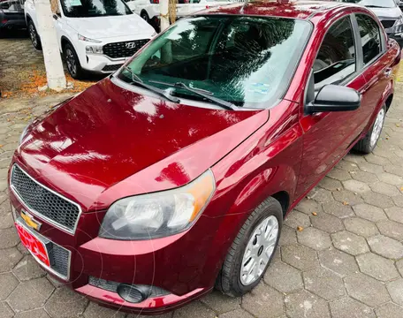 Chevrolet Aveo LT Plus usado (2016) color Rojo precio $137,000