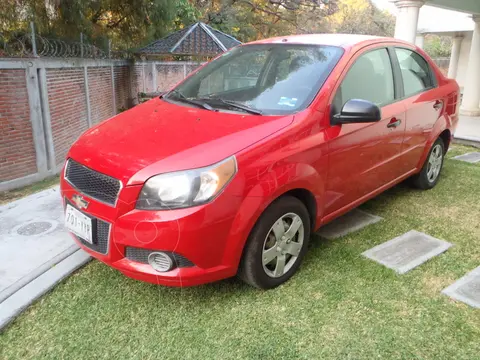 Chevrolet Aveo LS Aa usado (2014) color Rojo Victoria precio $143,000