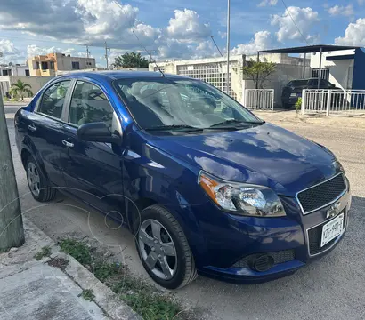 Chevrolet Aveo LT usado (2016) color Azul precio $130,000