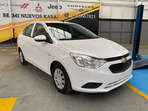 Chevrolet Aveo LS usado (2020) color Blanco precio $218,000