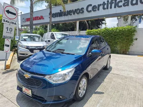 Chevrolet Aveo LT usado (2021) color Azul precio $218,000