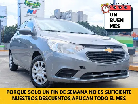 Chevrolet Aveo LS usado (2023) color Gris financiado en mensualidades(enganche $83,516 mensualidades desde $3,588)