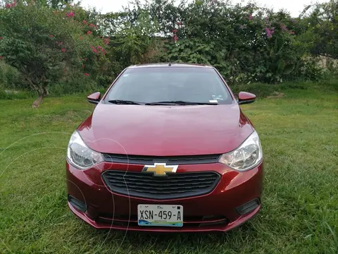 Chevrolet Aveo LS usado (2022) color Rojo precio $185,000