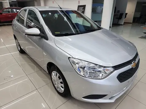 Chevrolet Aveo LS usado (2020) color plateado precio $179,499