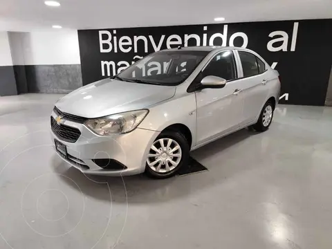 Chevrolet Aveo Paq B usado (2020) color Plata financiado en mensualidades(enganche $45,078 mensualidades desde $5,217)