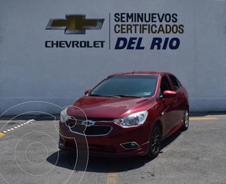 Chevrolet Aveo LTZ usado (2018) color Rojo Cobrizo precio $200,000