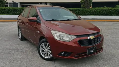 Chevrolet Aveo LT usado (2021) color caf precio $199,800