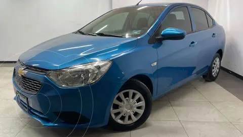 Chevrolet Aveo LS Aa usado (2018) color Azul financiado en mensualidades(enganche $51,250 mensualidades desde $3,024)