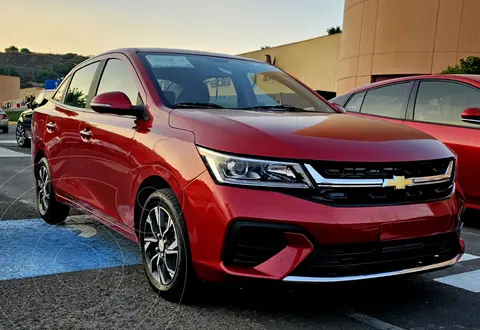 Chevrolet Aveo LT Plus usado (2024) color Rojo precio $245,000