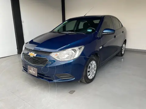 Chevrolet Aveo LS Aut usado (2022) color Azul financiado en mensualidades(enganche $45,800)