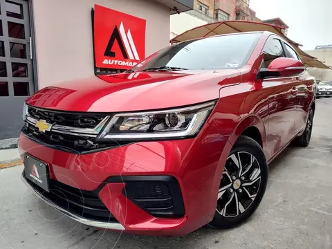 Chevrolet Aveo LT Plus usado (2025) color Rojo Cerezo precio $319,000