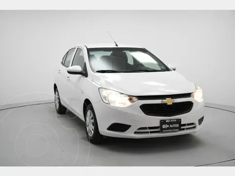 Chevrolet Aveo LS usado (2020) color Blanco financiado en mensualidades(enganche $53,250 mensualidades desde $3,168)