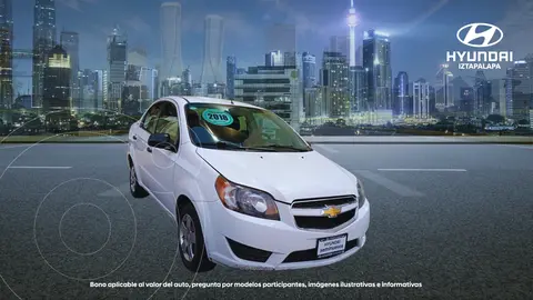 Chevrolet Aveo LS usado (2018) color Blanco precio $149,900