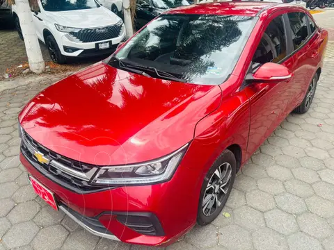 Chevrolet Aveo LT Plus usado (2024) color Rojo precio $277,000
