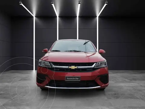 Chevrolet Aveo LT Plus usado (2025) color Rojo financiado en mensualidades(enganche $70,560 mensualidades desde $8,043)