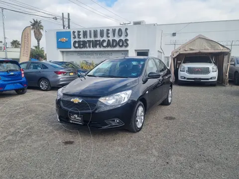 Chevrolet Aveo LT usado (2019) color plateado precio $245,000