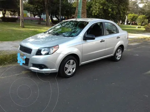 Chevrolet Aveo LS usado (2014) color Plata precio $110,000