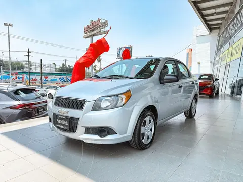 Chevrolet Aveo LS Aa usado (2016) color plateado precio $129,000
