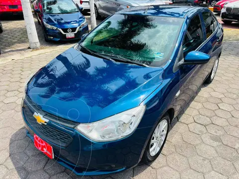 Chevrolet Aveo LS usado (2022) color Azul financiado en mensualidades(enganche $47,031 mensualidades desde $4,177)