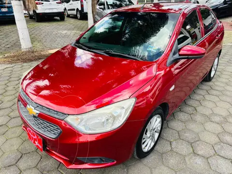 Chevrolet Aveo Paq D usado (2020) color Rojo precio $177,000
